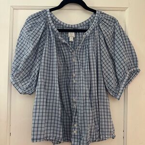 Gap x Doen Gingham Top